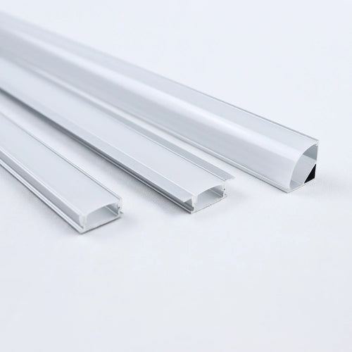 2-35Pcs/lot LED Aluminum profile 0.5m/pcs U/V/W shape Corner for 5050 2835 LED Strip Bar - LED Strip Light