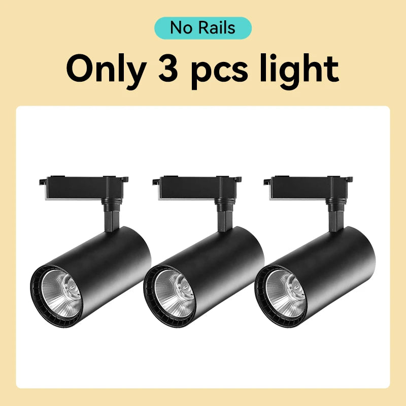led Track Light Set Rail lighting Ceiling lamp Led Track Lamp Rail light spot - Lighting - view 8