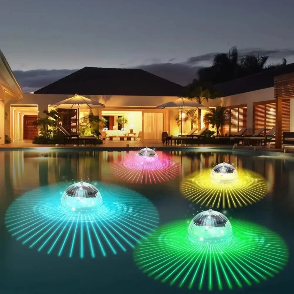 Solar Floating Light Swimming Pool Waterproof LED Solar Power Multi Color Changing - Solar Light - view 4
