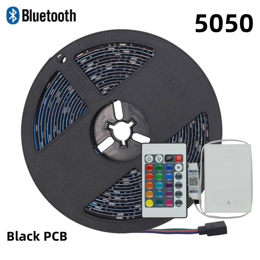 3AA Battery 5V RGB LED Strip 2835 5050SMD Bluetooth Flexible Lamp Tape Ribbon DIY - Kitchen Faucet - view 7