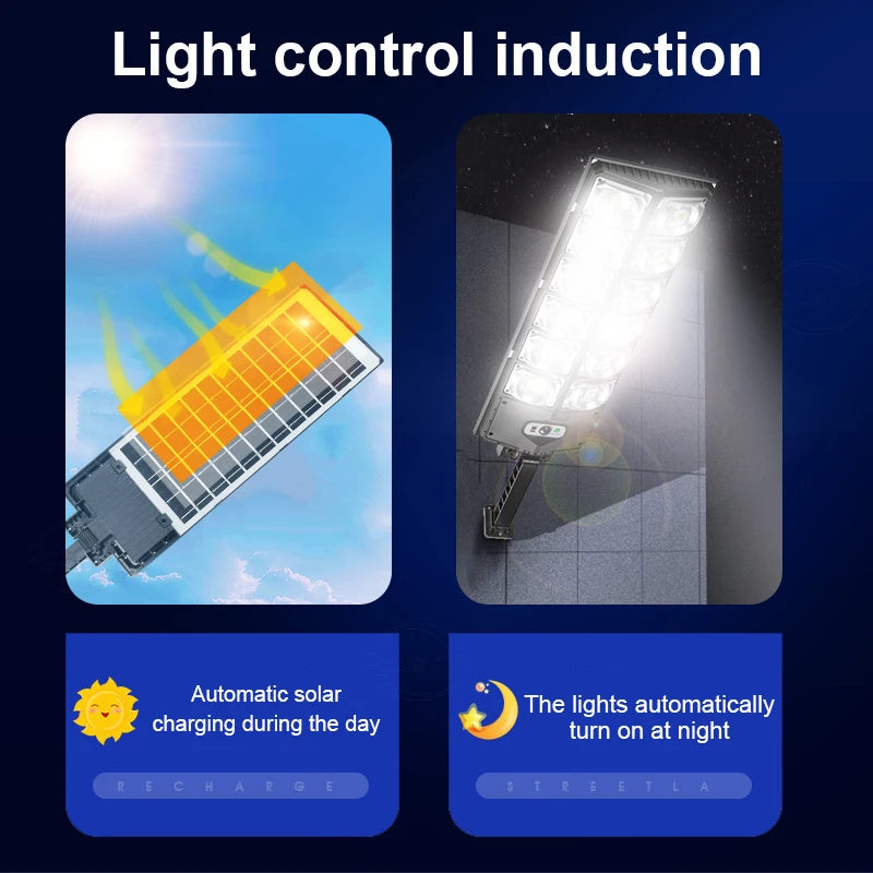 990000000LM Solar Lights 720 LED Ultra Bright External Solar Lamp 3 Modes Motion Sensor - Solar Light - view 3