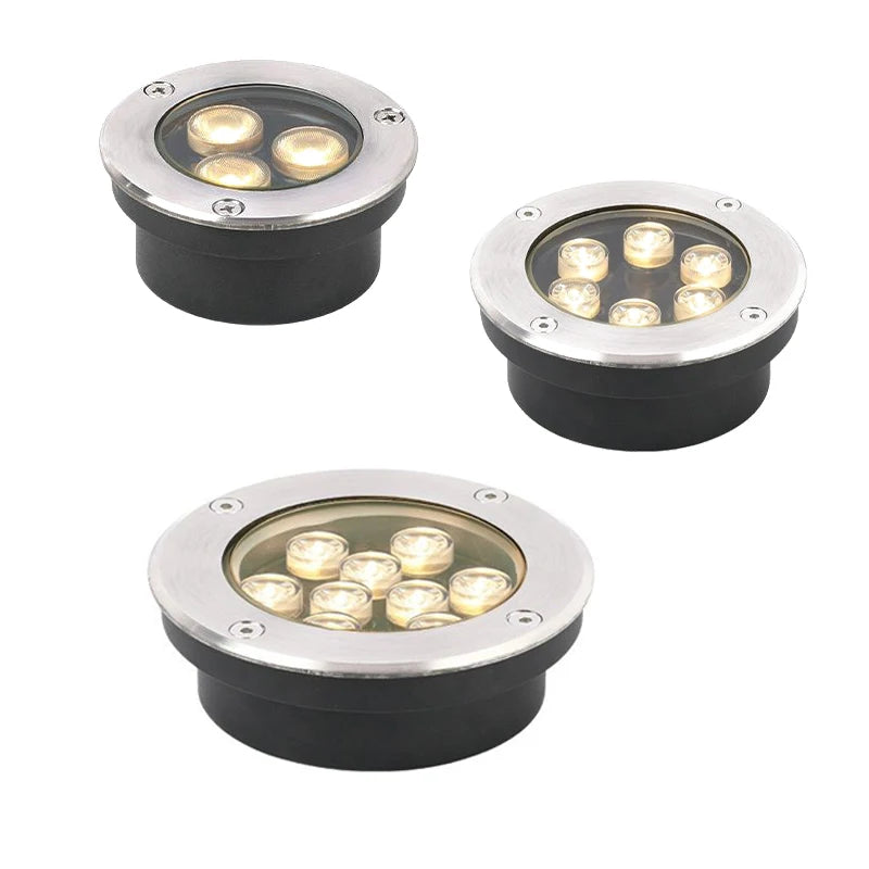 IP68 Waterproof Garden Decoration LED Underground Light 6W 10W 12W Outdoor Landscape - Home Improvement