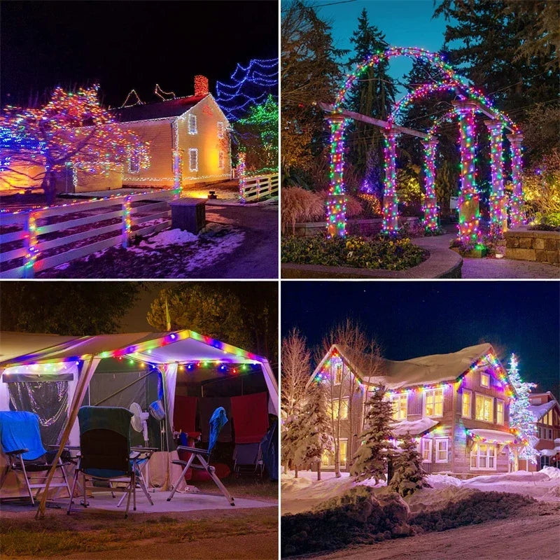 Solar LED Light Outdoor Festoon Lamp Garden Fairy Light String 1~2PC Waterproof - Solar Light - view 5