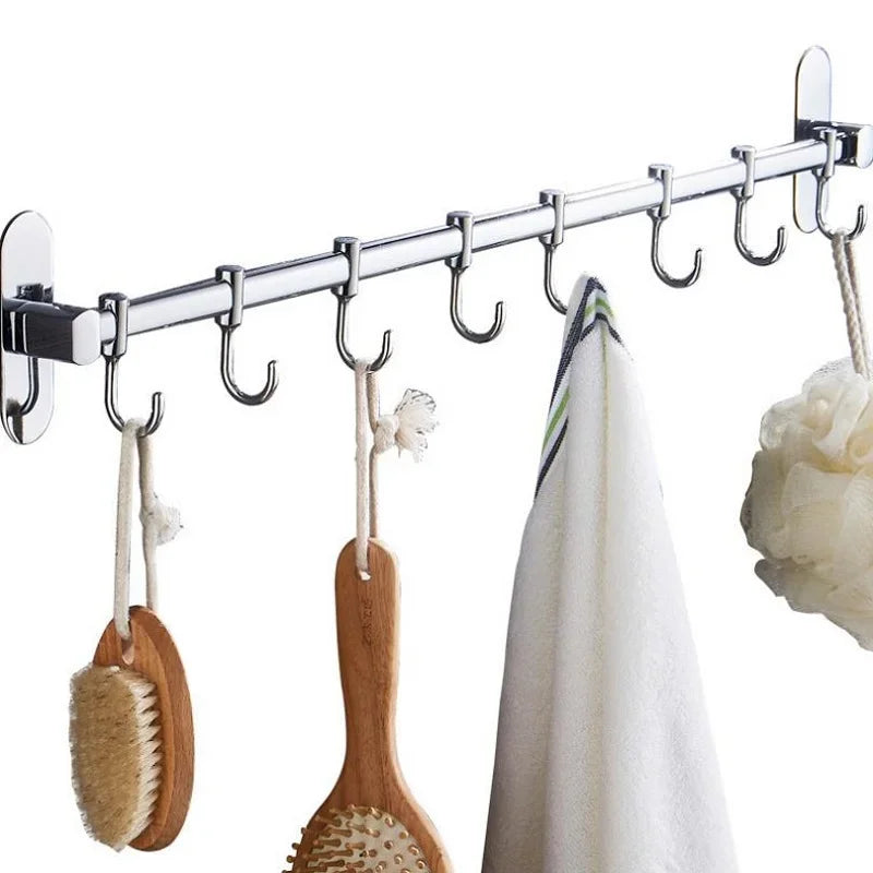 Punch-Free Hook Racks Kitchen Storage Rack Knife Wall Hanging Storage Pendant - Storage Shelf - view 2