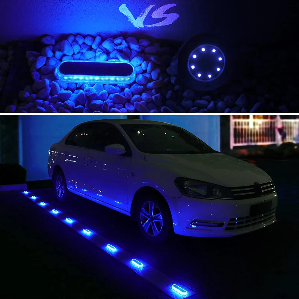 Solar Step Lights Waterproof IP68 Auto On/Off Path Lights Solar Powered Light Bar Solar - Solar Light - view 2