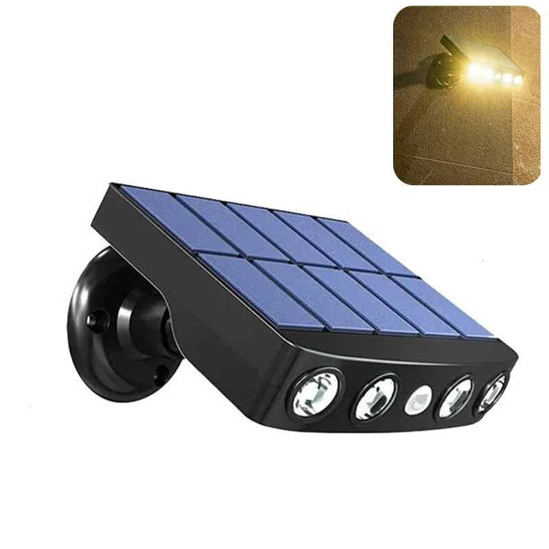 Powerful 4 LED Solar Security Lights Outdoor Decor Sensor Motion 3 Modes Street Waterproof - Solar Light - view 8