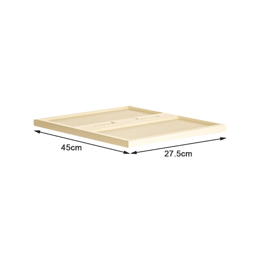 Household Plastic Drawer Organizer Stackable Foldable Storage Box With Handle Pull Out - Cabinet Organizer - view 7