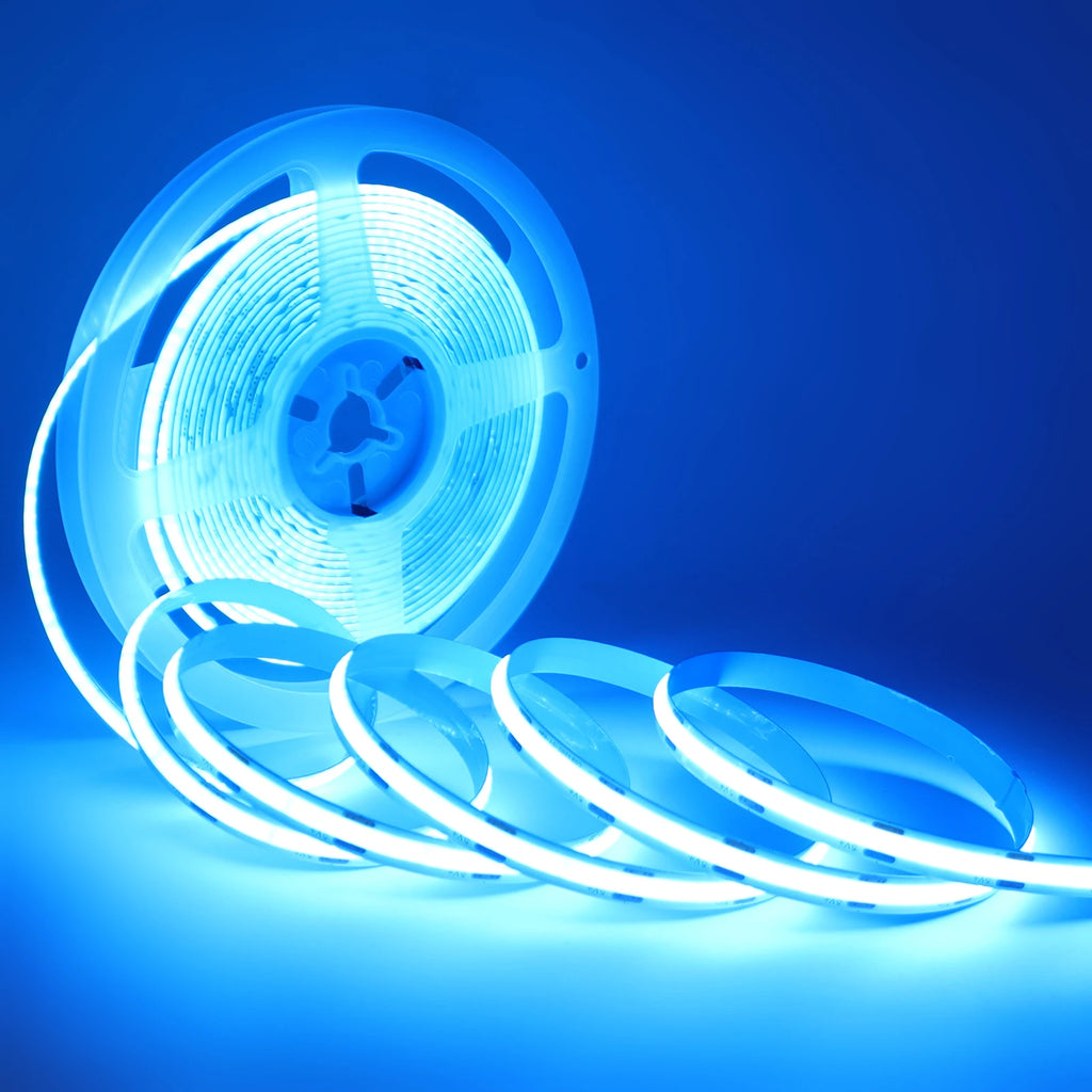 DC 5V USB COB Strip Width 8MM Flexible LED Strip Cabinet Light Lamp Home - Cabinet Organizer - view 5